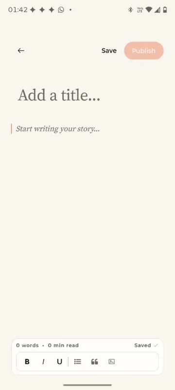 WritOn writing editor